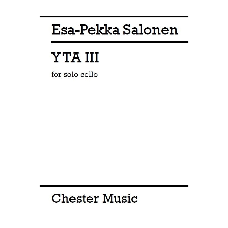 Salonen, Esa-Pekka - YTA III