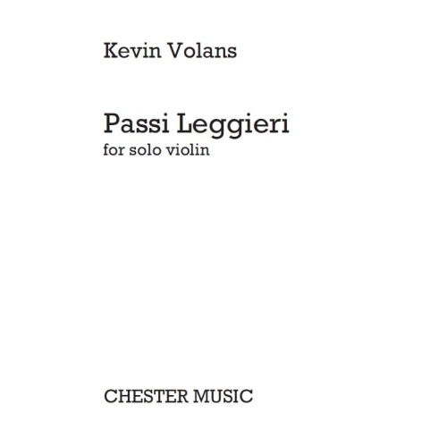 Volans, Kevin - Passi Leggieri