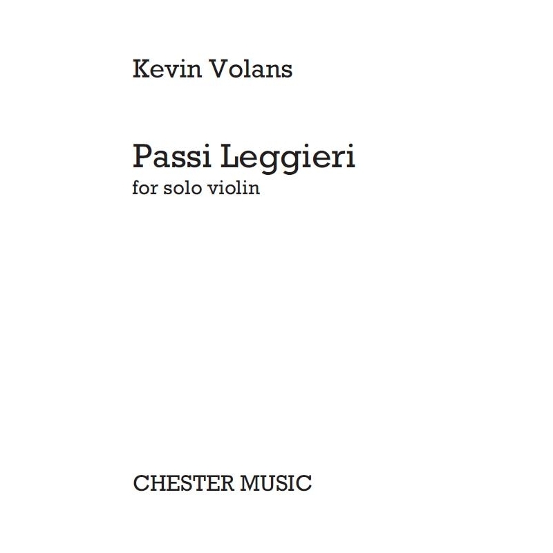 Volans, Kevin - Passi Leggieri