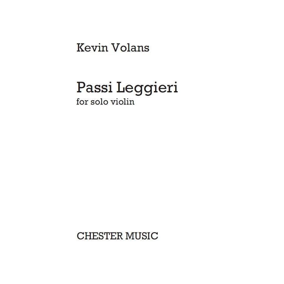 Volans, Kevin - Passi Leggieri
