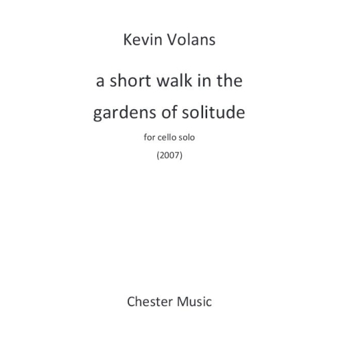 Volans, Kevin - A Short...