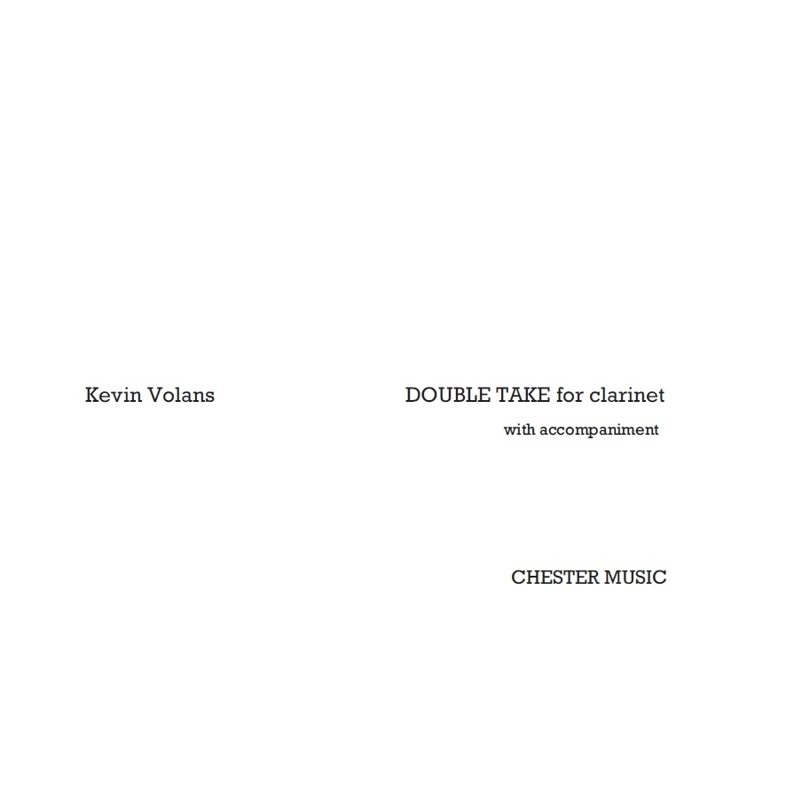 Volans, Kevin - Double Take