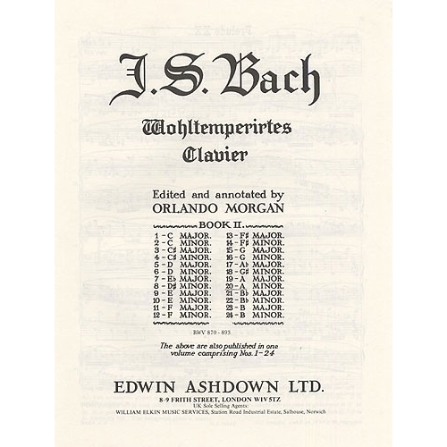 Bach, J.S - Prelude and...