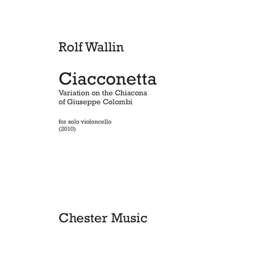 Wallin, Rolf - Ciacconetta