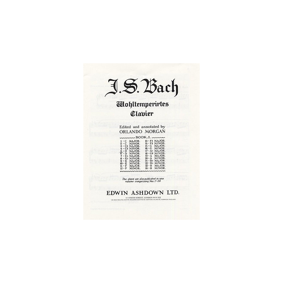 Bach, J.S - Prelude and Fugue No. 5 In D Major