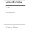 Berkeley, Lennox - Duo Op.81 No.1 For Cello And Piano