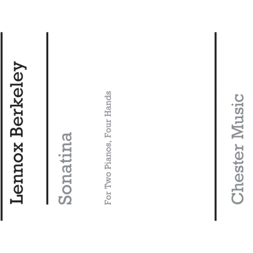 Berkeley, Lennox - Sonatina...