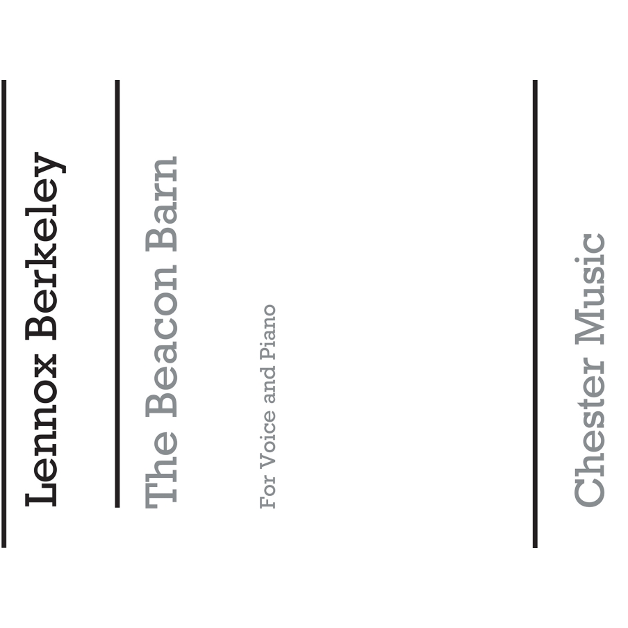 Berkeley, Lennox - Beacon Barn Op.14 No.2