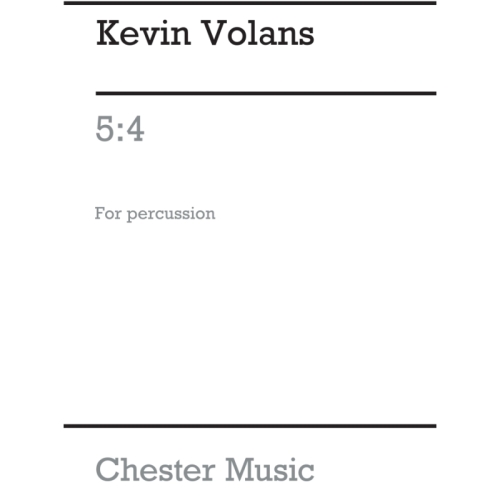 Kevin Volans - 5:4 For...
