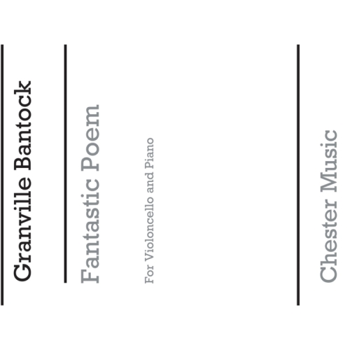 Bantock, Granville -...