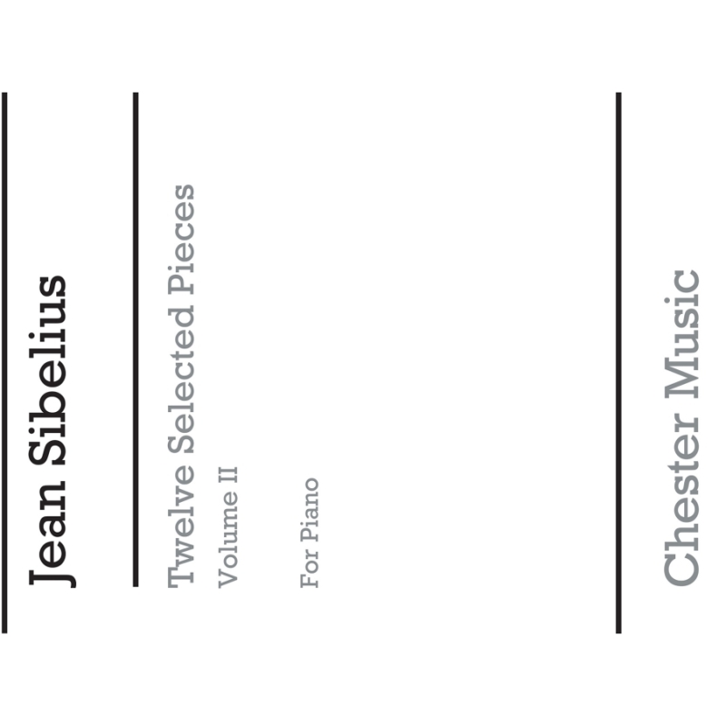 Sibelius, Jean - Twelve Selected Pieces For Piano Vol.2