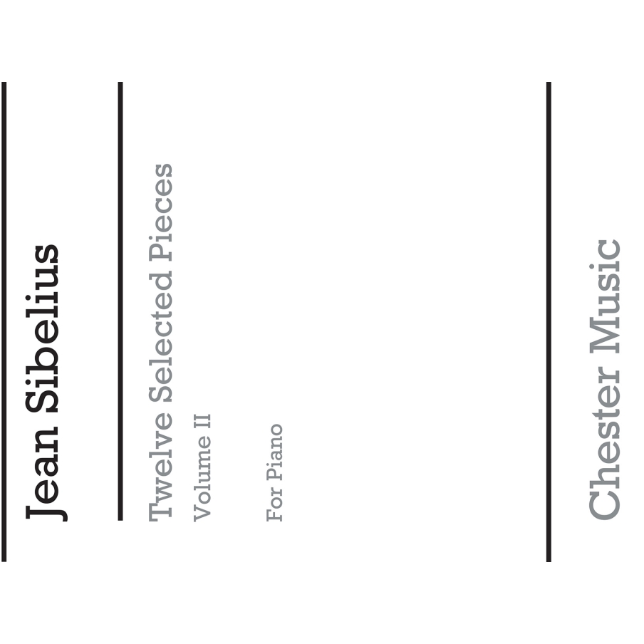 Sibelius, Jean - Twelve Selected Pieces For Piano Vol.2