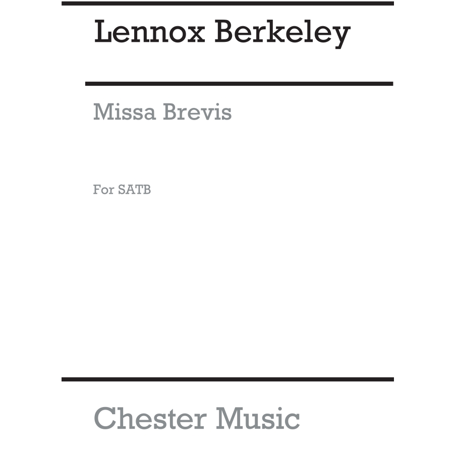 Berkeley, Lennox - Missa Brevis Op. 57 (English Version)