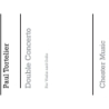 Tortelier Double Concerto Vln/vlc Pts