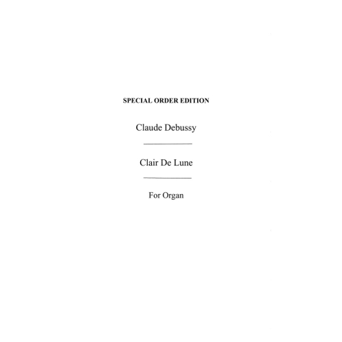 Debussy, Claude - Clair De...