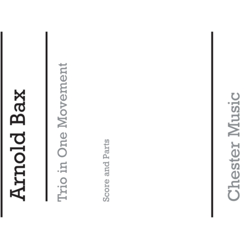 Bax Trio In One Movement