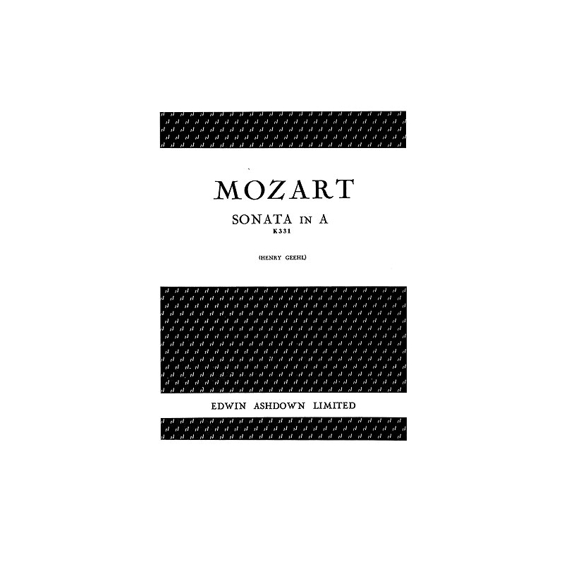 Mozart, Wolfgang Amadeus - Sonata In A K331