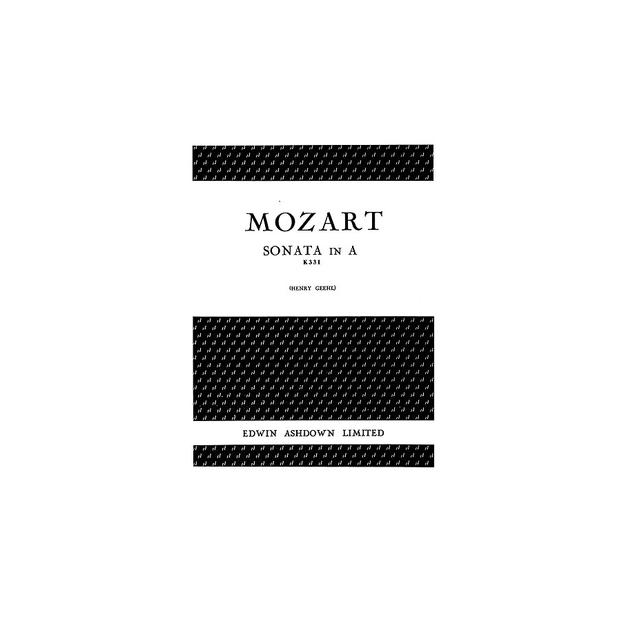 Mozart, Wolfgang Amadeus - Sonata In A K331