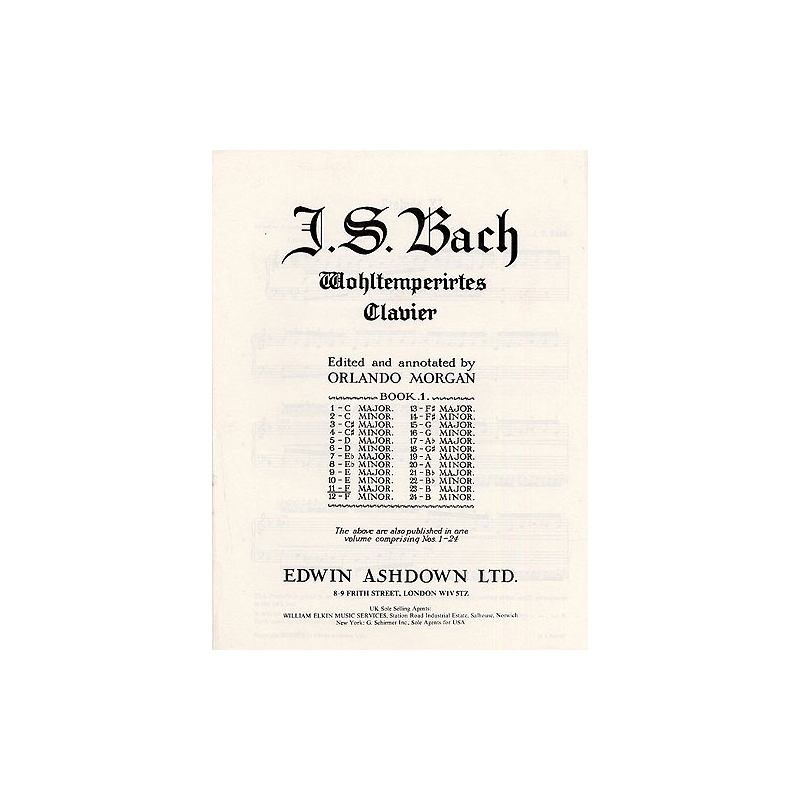 Bach, J.S - Prelude and Fugue No. 11 In F Major