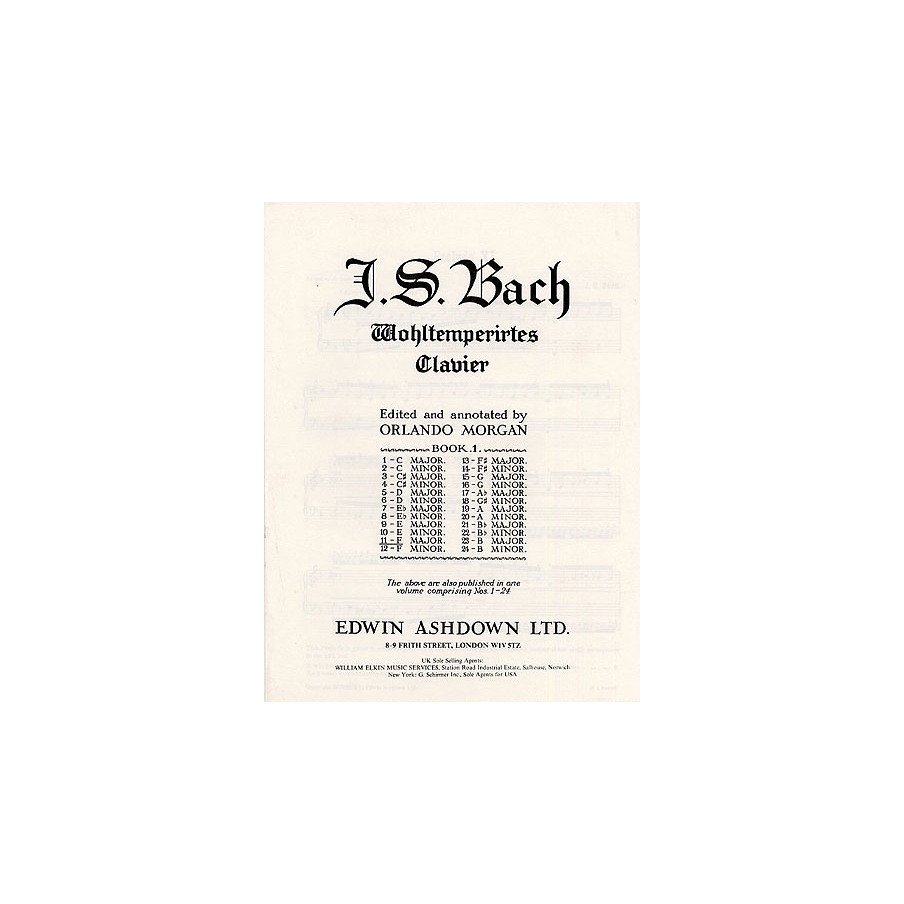 Bach, J.S - Prelude and Fugue No. 11 In F Major