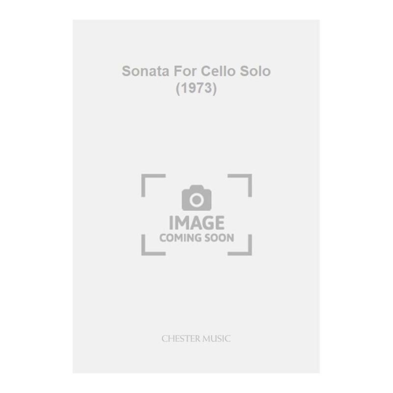Haubenstock-Ramati, Roman - Sonata For Cello Solo (1973)