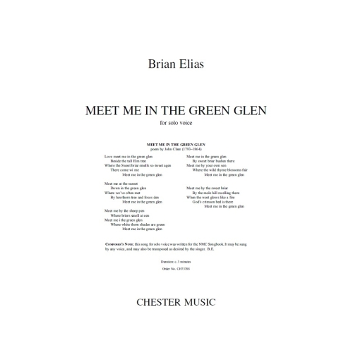 Elias, Brian - Meet Me In...