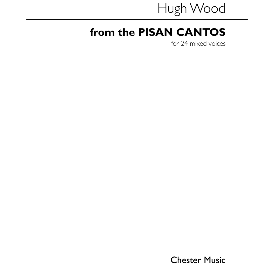 Wood, Hugh - From The Pisan Cantos