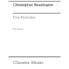 Headington, Christopher - Five Preludes For Piano