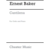 Baker, Ernest - Cantilena For Cello And Piano