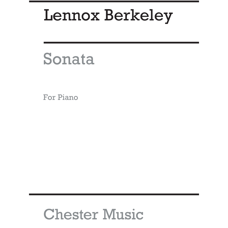 Berkeley, Lennox - Sonata in A For Piano, Op.20