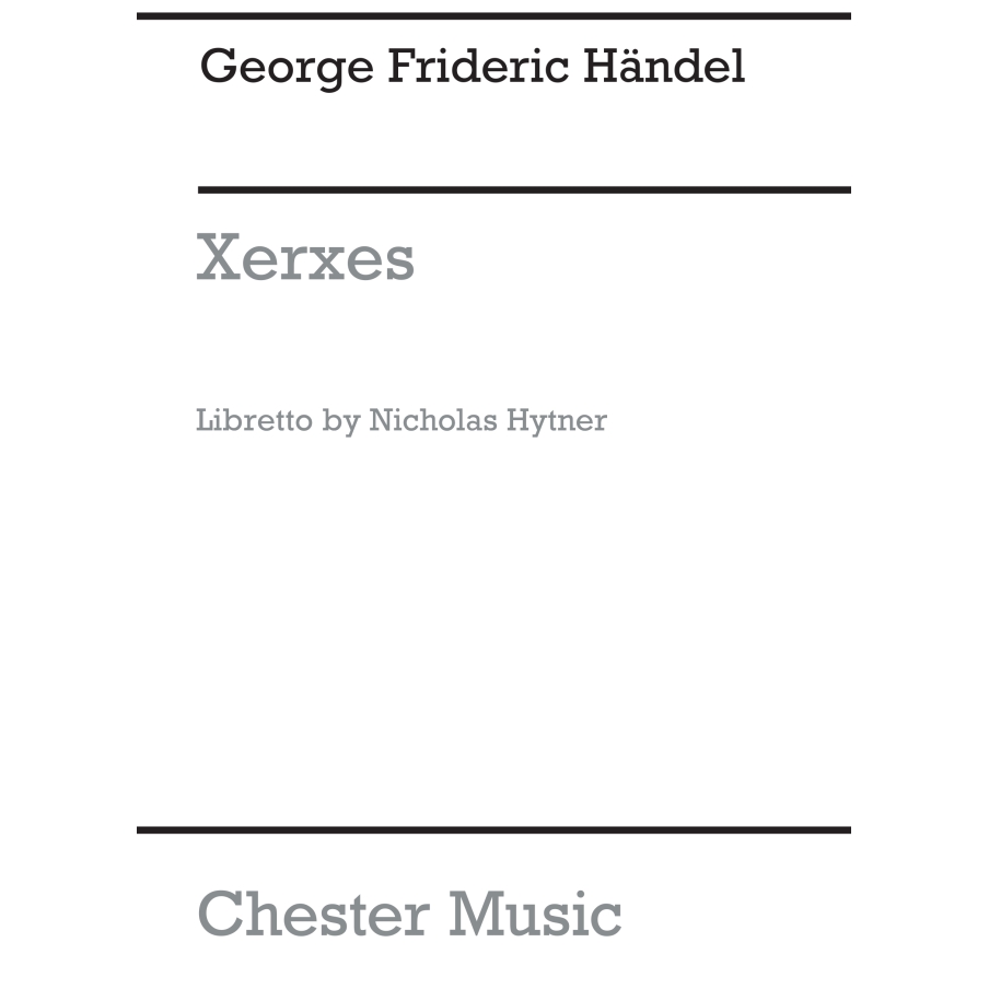 Händel, G.F - Xerxes (Libretto)