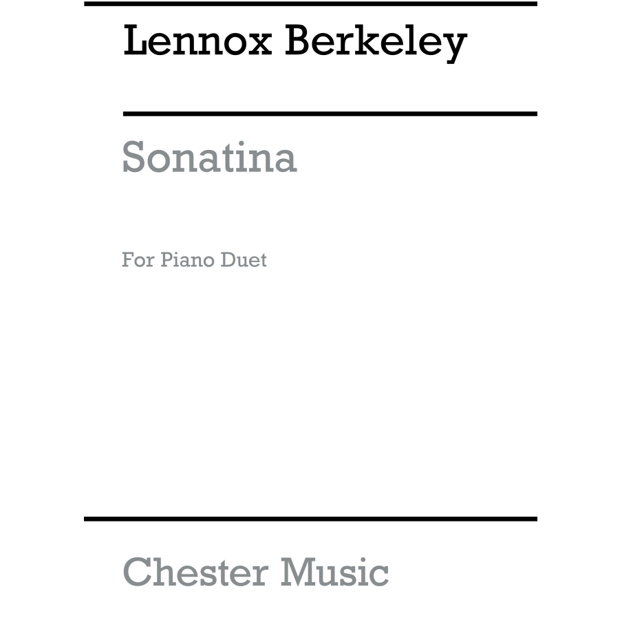 Berkeley, Lennox - Sonatina In E Flat Major Op.39 For 4 Hands