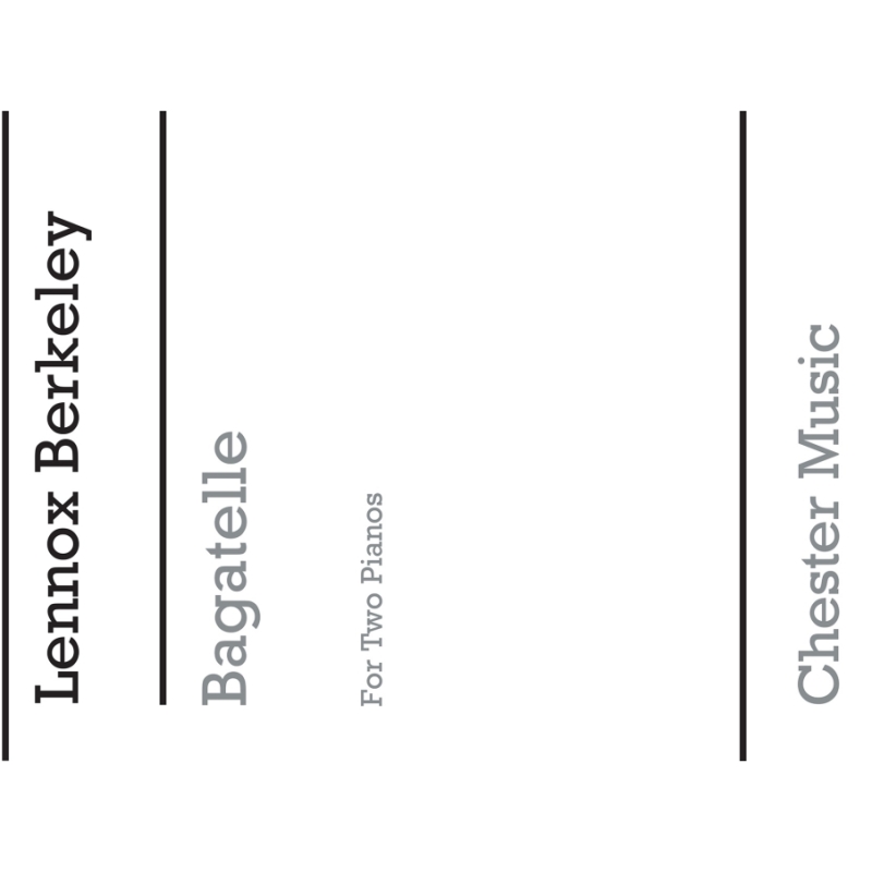 Berkeley, Lennox - Bagatelle Op.101 No.1