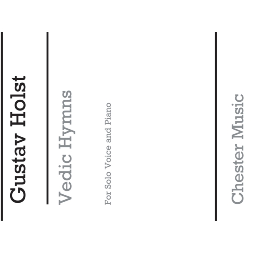 Holst, Gustav - Vedic Hymns...