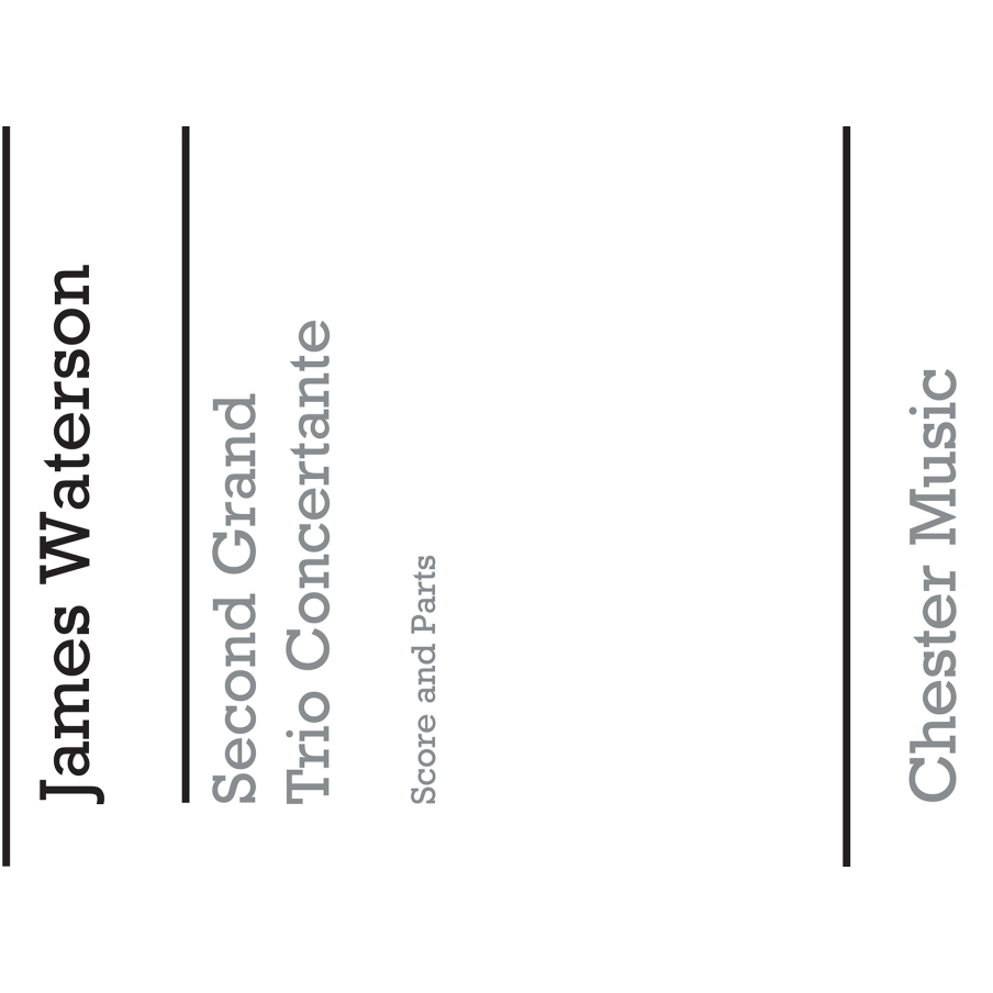 Waterson, James - Second Grand Trio Concertante