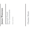 Waterson, James - Second Grand Trio Concertante