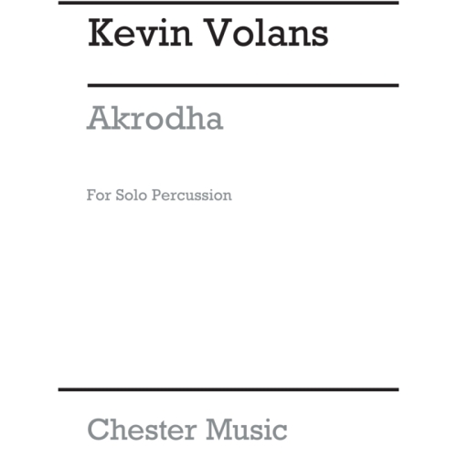 Kevin Volans - Akrodha For...