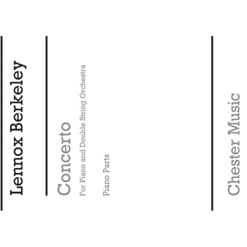 Berkeley, Lennox - Concerto...