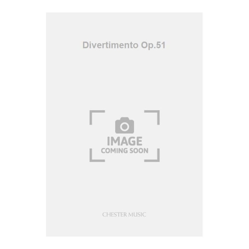 Wood, Hugh - Divertimento Op.51