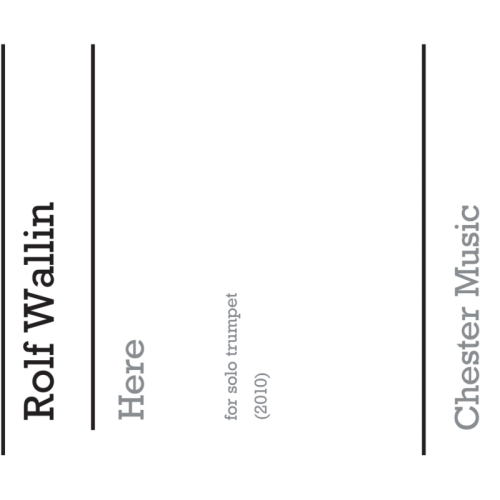 Wallin, Rolf - Here (Solo...