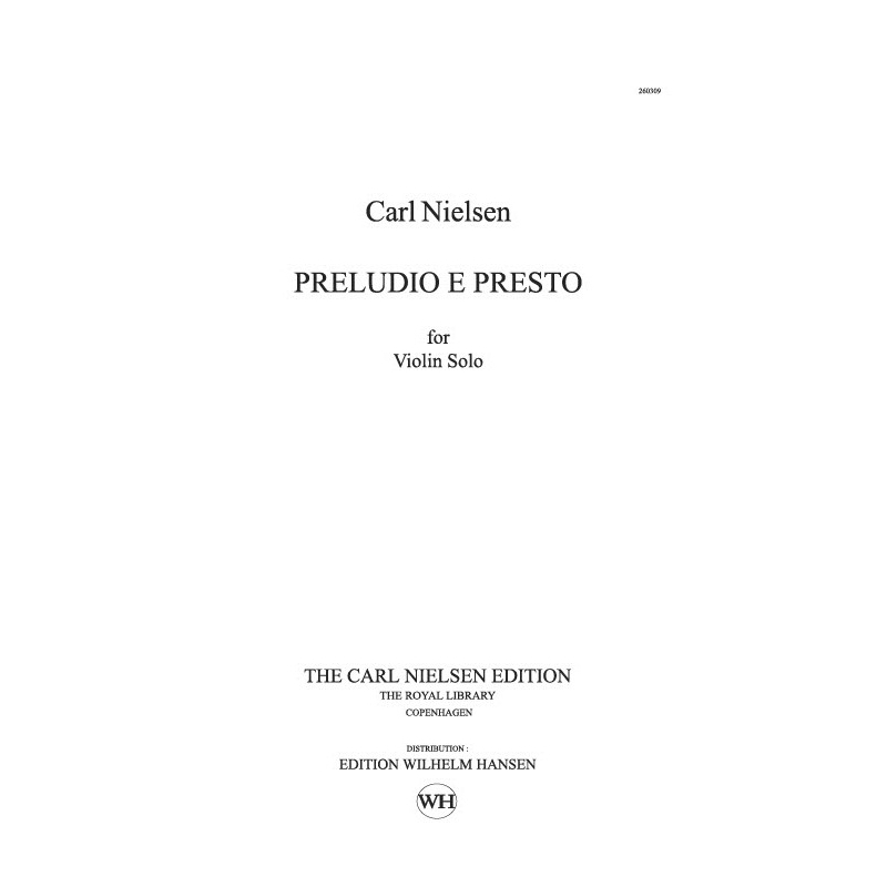 Nielsen, Carl - Preludio E Presto Op. 52