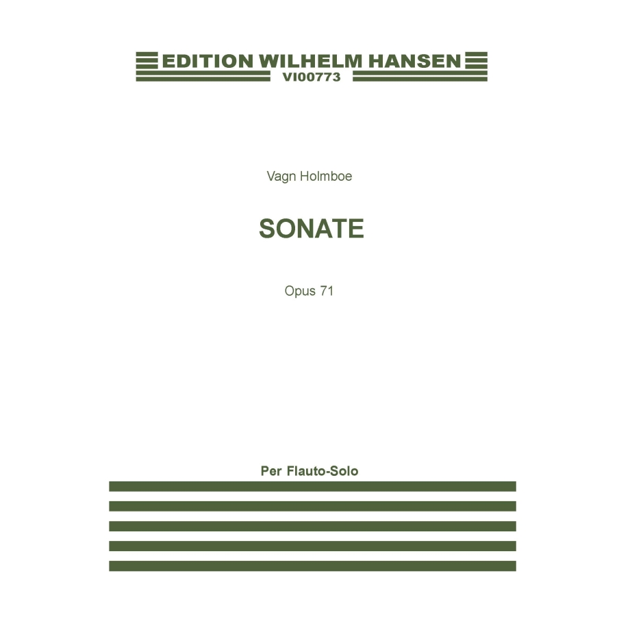 Holmboe, Vagn - Sonata Op. 71 (1957)