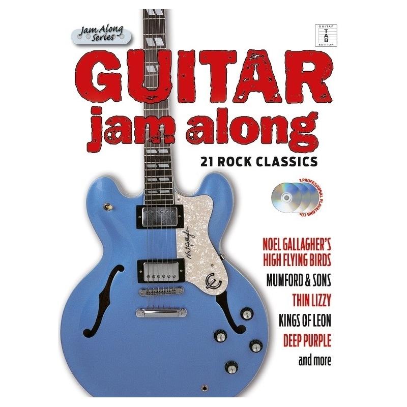 Guitar Jam Along: 21 Rock Classics