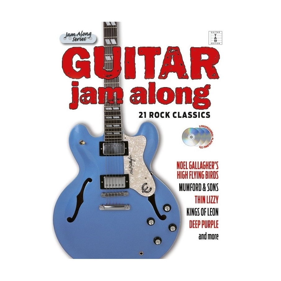 Guitar Jam Along: 21 Rock Classics