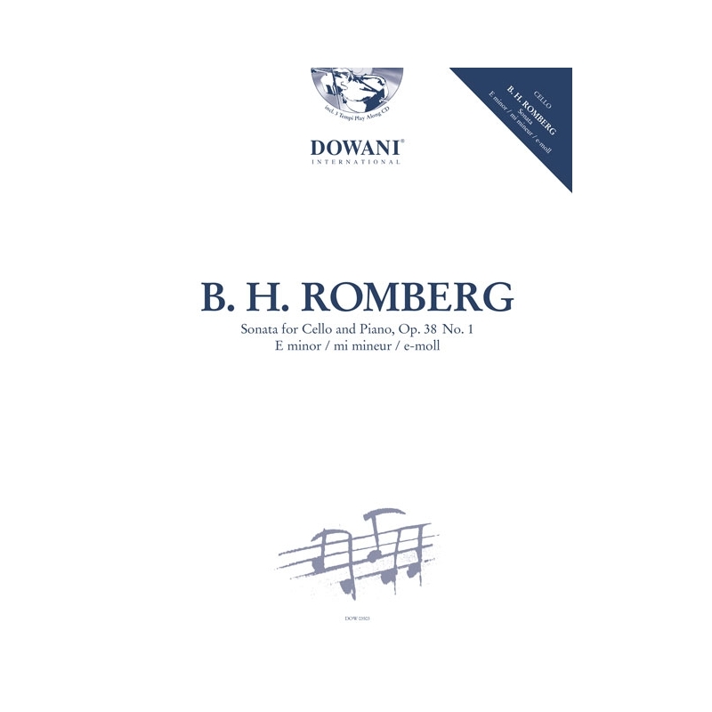 Sonata for Cello and Piano Op. 38 No. 1 in E minor