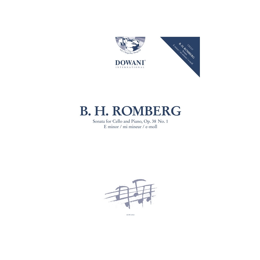 Sonata for Cello and Piano Op. 38 No. 1 in E minor
