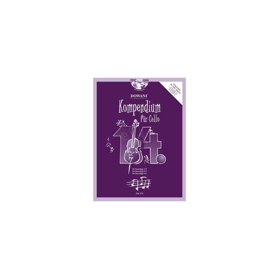 Hofer, Josef - Kompendium für Cello Vol. 14