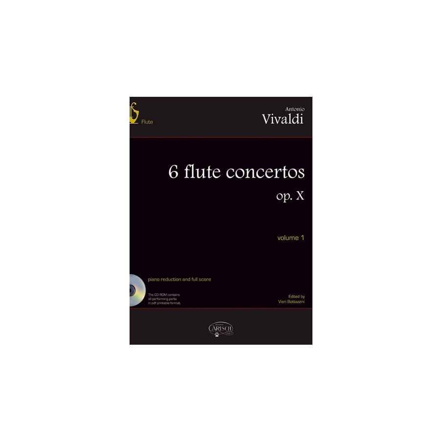 Vivaldi, Antonio - 6 Flute Concertos Op. X, Volume 1