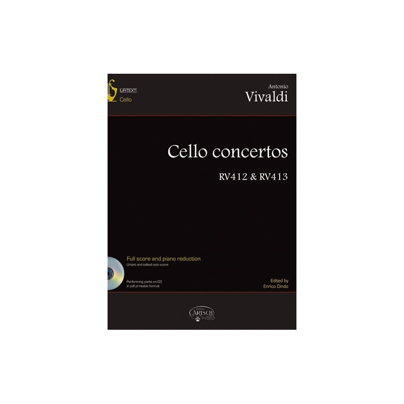 Vivaldi, Antonio - Cello Concertos RV412 & RV413, Volume 2