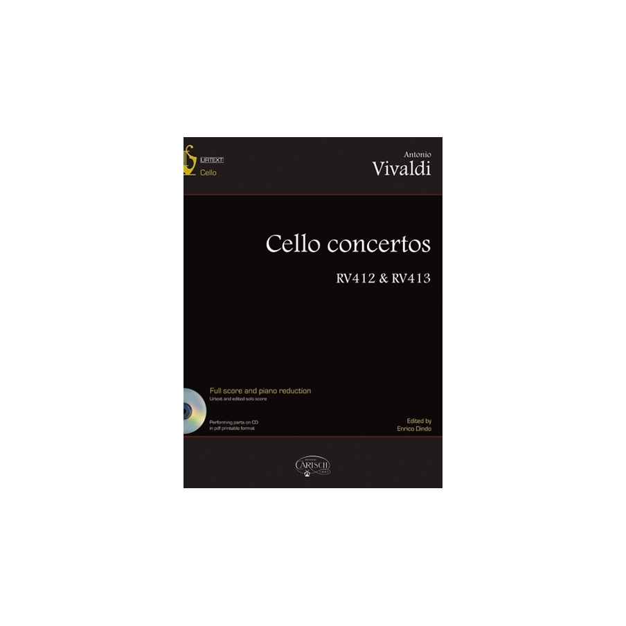 Vivaldi, Antonio - Cello Concertos RV412 & RV413, Volume 2